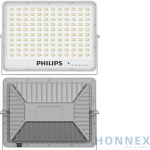 PHILIPS BVC010 LED Solar Floodlight front face LED array and rear die-cast aluminum heatsink