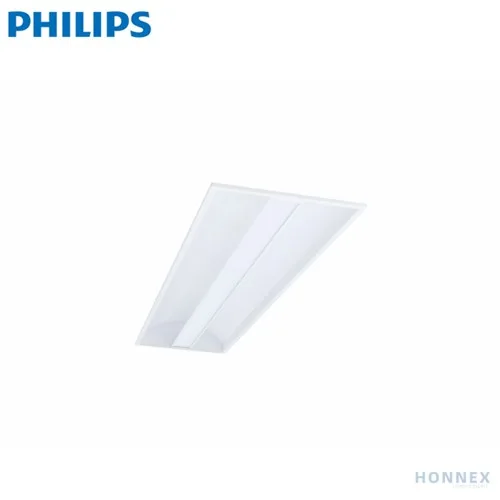 PHILIPS Aura RC430 300x1200 LED panel, 295 x 1195 mm narrow troffer in perspective