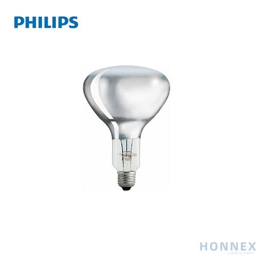PHILIPS InfraRed Healthcare BR125 IR 250W E27 230-250V Red 1CT/10 923212043801 - Image 1