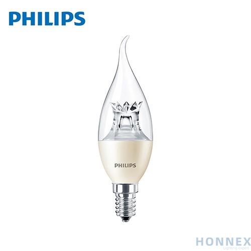 PHILIPS LED BULB MASTER LEDcandle DT 4-25W E14 BA38 CL 929001139902 - Image 1