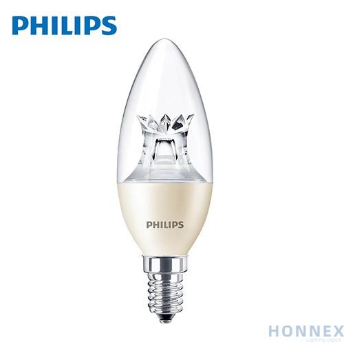 PHILIPS LED BULB MASTER LEDcandle DT 8-60W B40 E14 827 CL 929001211702 - Image 1