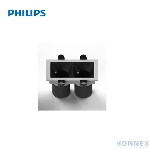 PHILIPS LED SPOTLIGHT RS350 G2 RC Sq L75 2*9W 30K 36D 2H 929003223110 - Image 1