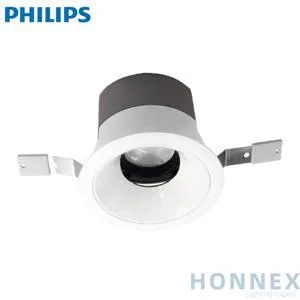 PHILIPS Slim Recessed Anti-glare LED Spotlight RS039B RC Rd D95 15W 40K 24D WH 911401903408
